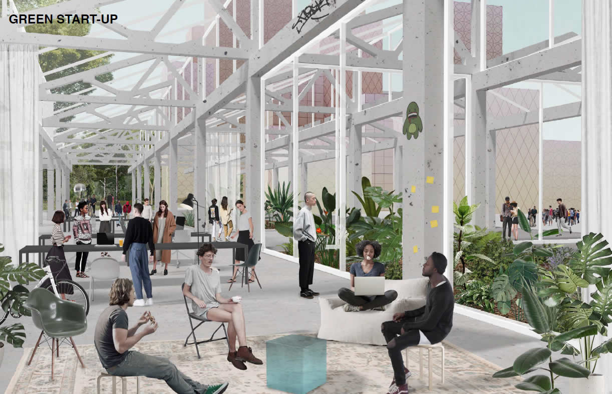 The urban fabric of the new Scalo Farini